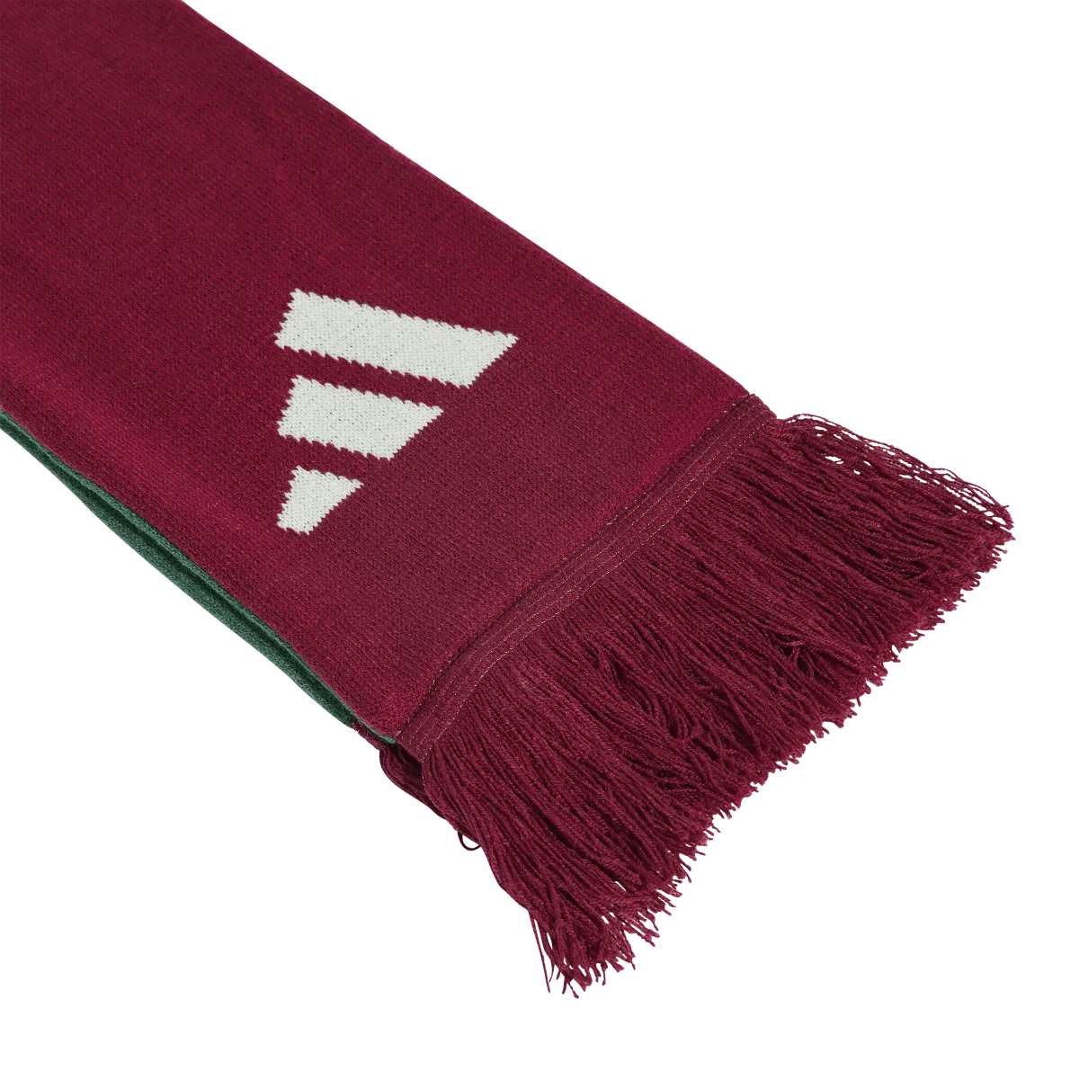 adidas Mexico Soccer Scarf IP4069 Team Coll Burgundy2/Dark Green/ Linen Green
