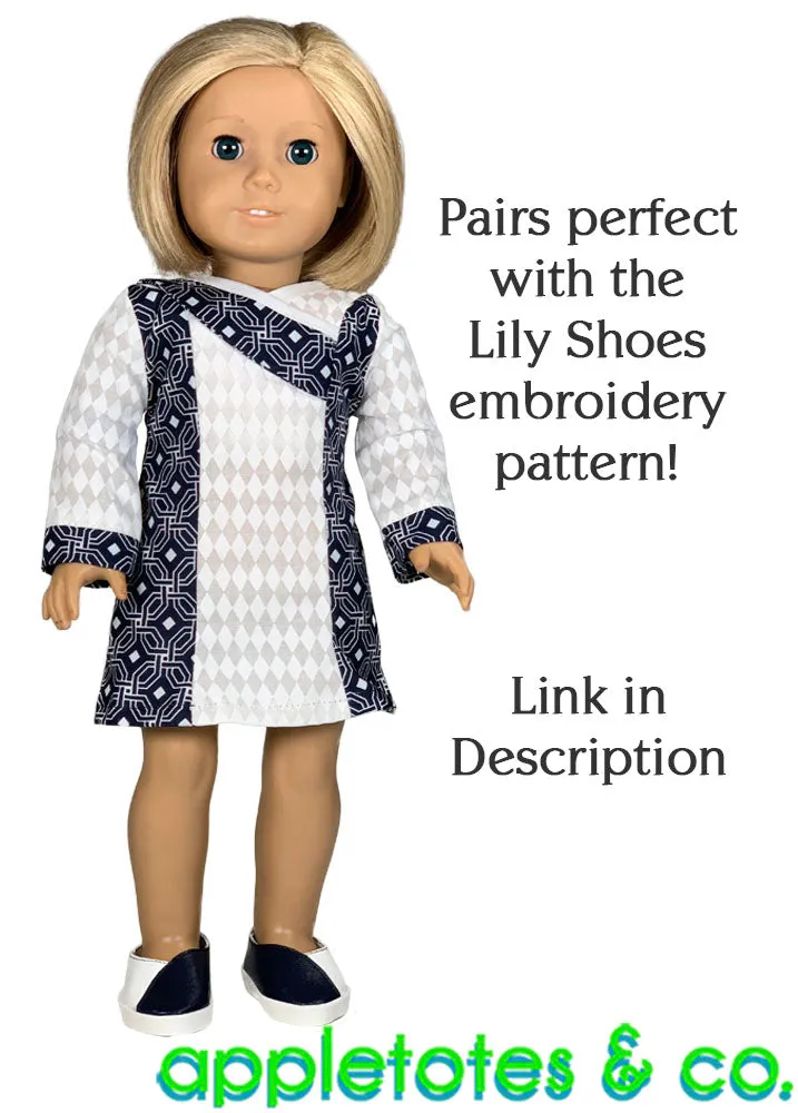 Celine Dress 18 Inch Doll Sewing Pattern