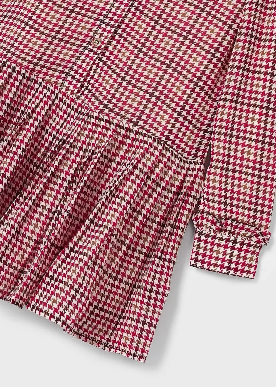 Mayoral Girls Plaid Dress 4928