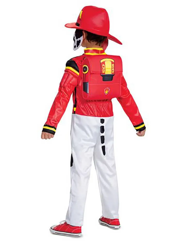 Paw Patrol Boys Deluxe Marshall Costume