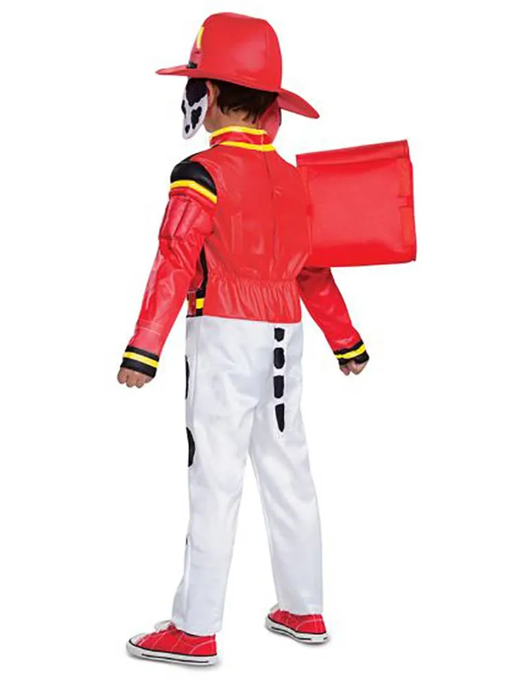 Paw Patrol Boys Deluxe Marshall Costume
