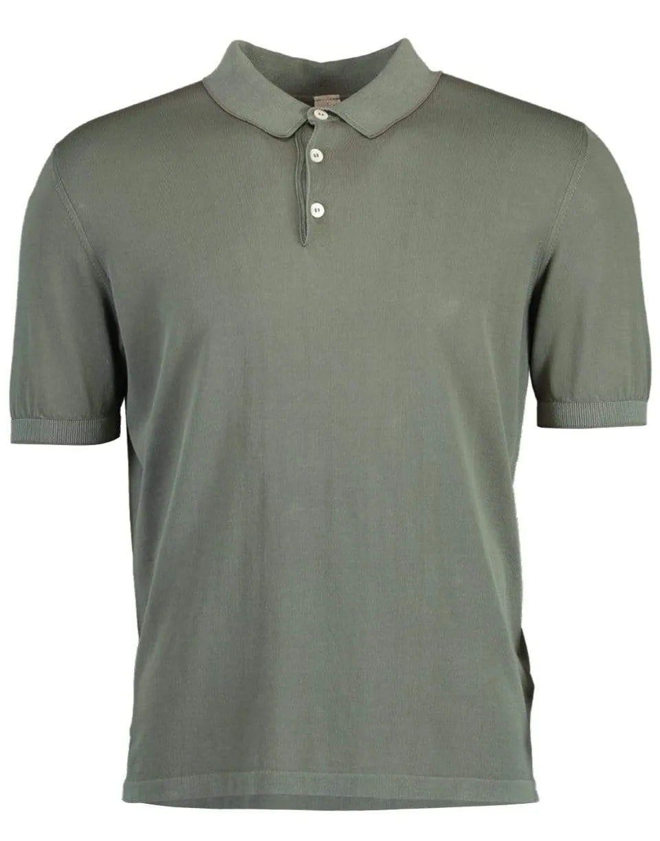 Salvia Short Sleeve Piped Polo