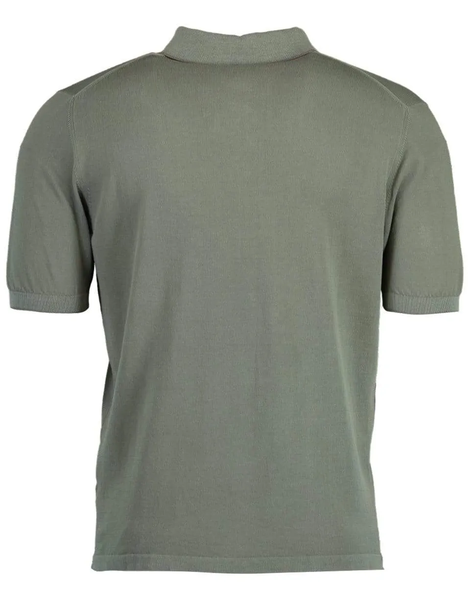 Salvia Short Sleeve Piped Polo
