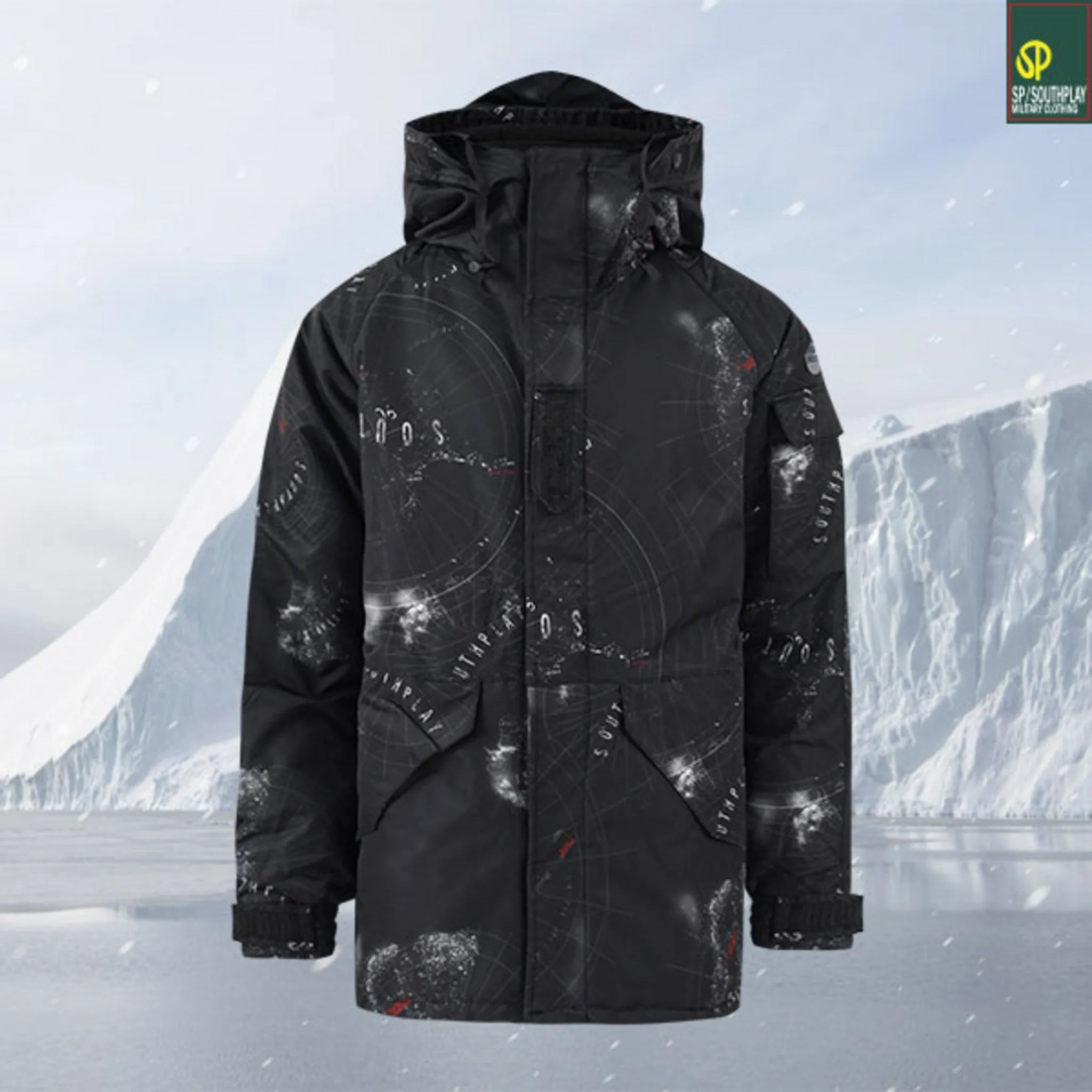 Southplay Military Parka Waterproof Windproof Padded Fishing Jacket Ski Snowboard Big Size - 🏆 #49 - Sports/Outdoor - Best of December